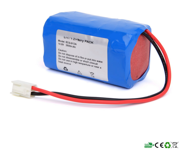 適用 施博瑞 ECG-912A 心電圖機電池
